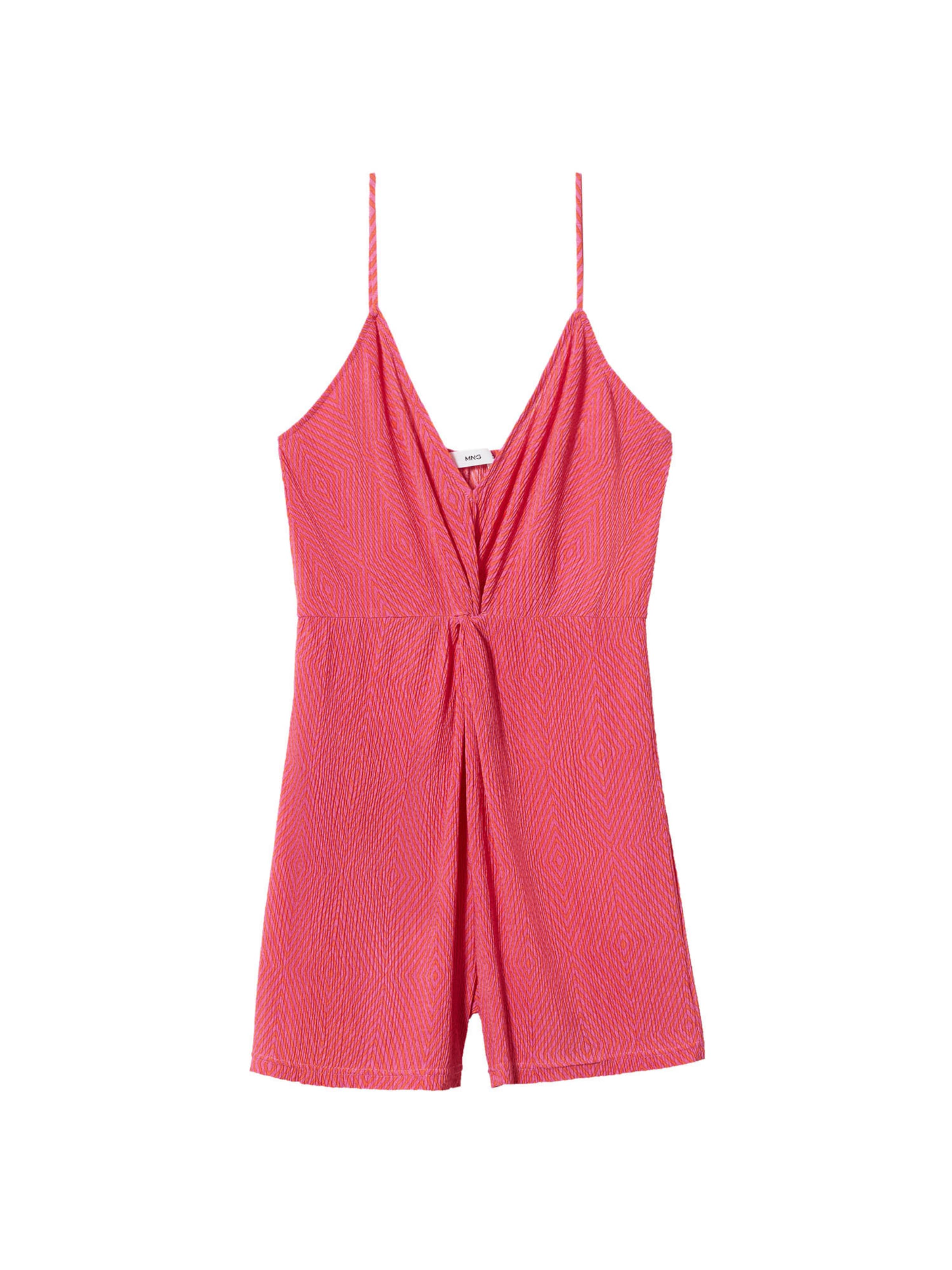 MANGO Jumpsuit 'SOLIS' in Pink: Vorderseite