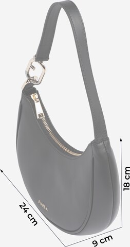 FURLA - Mala de ombro 'PRIMAVERA' em preto