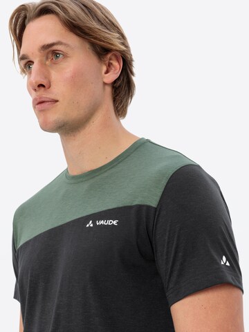 VAUDE Sportshirt 'Sveit' in Schwarz