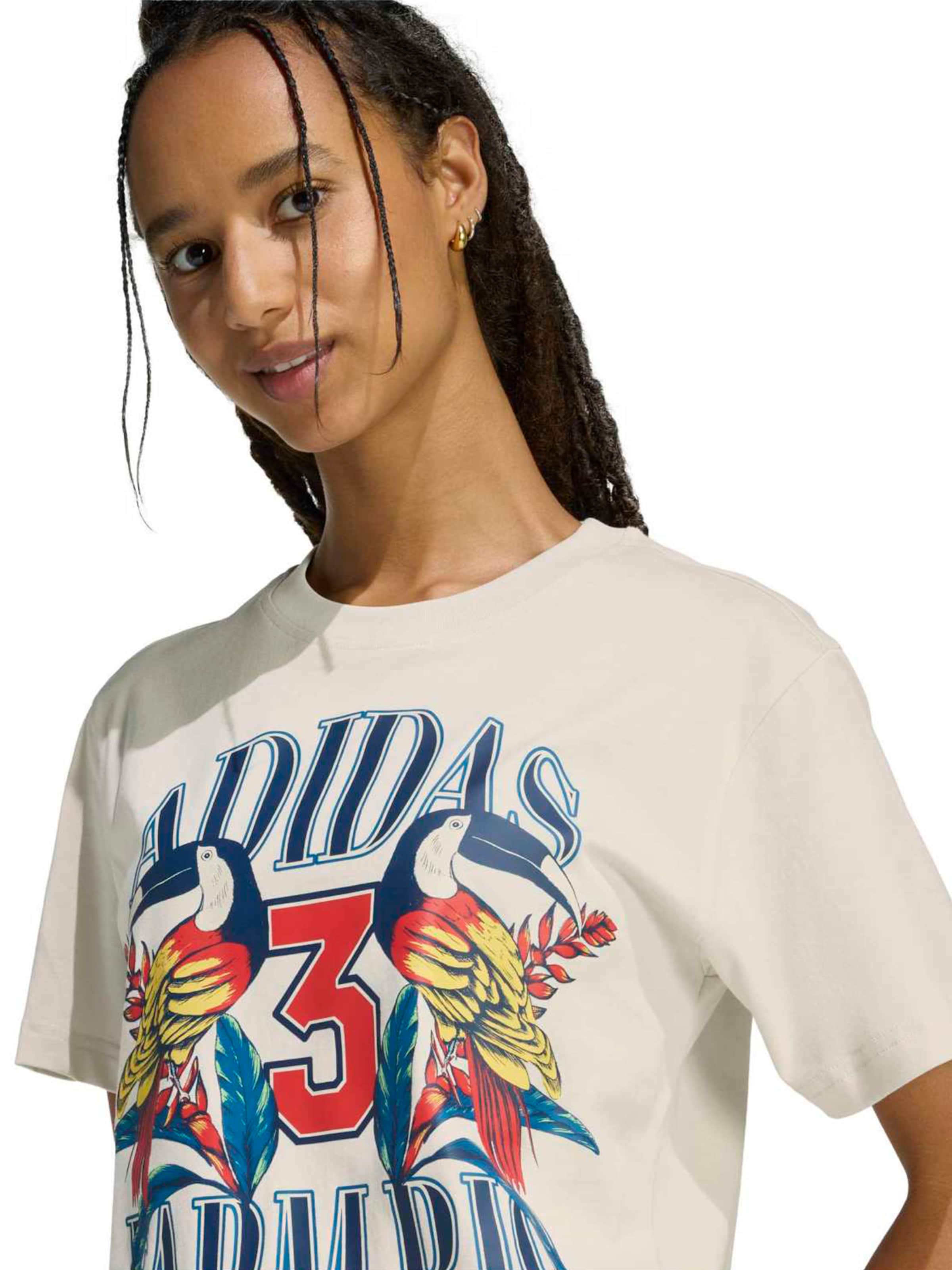 T-shirt fonctionnel 'FARM' ADIDAS SPORTSWEAR en gris