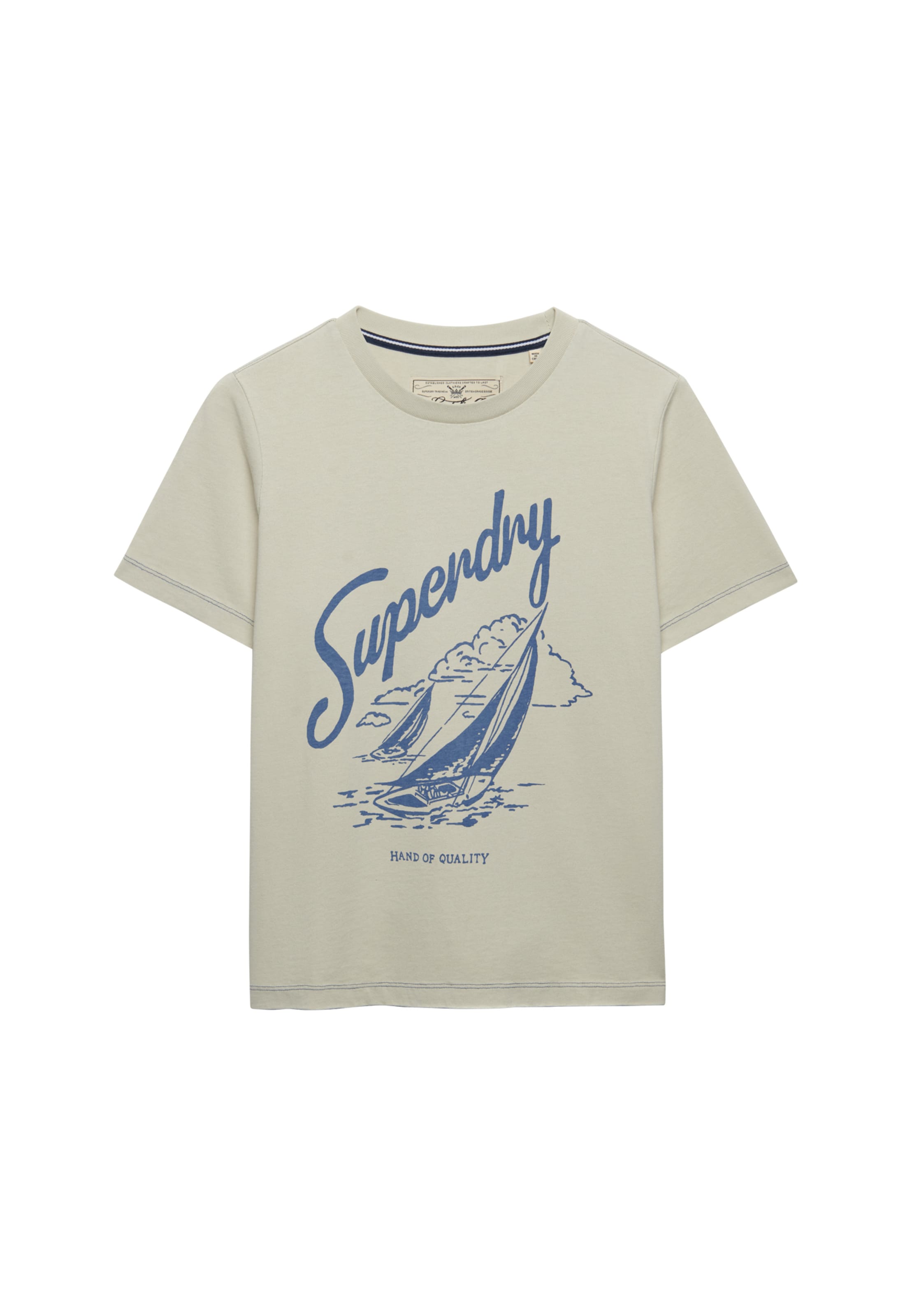 T-shirt 'Heritage Hamptons' Superdry & Co en vert : devant