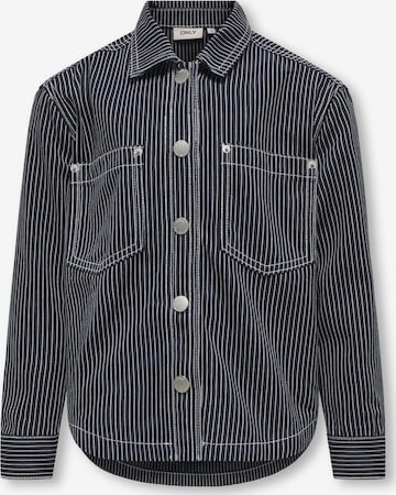 ONLY GIRLS Comfort fit Overhemd in Grijs: voorkant