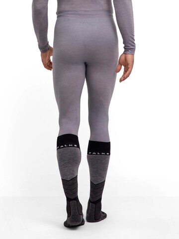 FALKE Regular Workout Pants in Grey