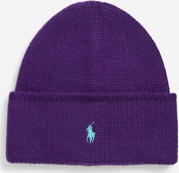 Polo Ralph Lauren Czapka 'PONY' w kolorze fioletowy: przód