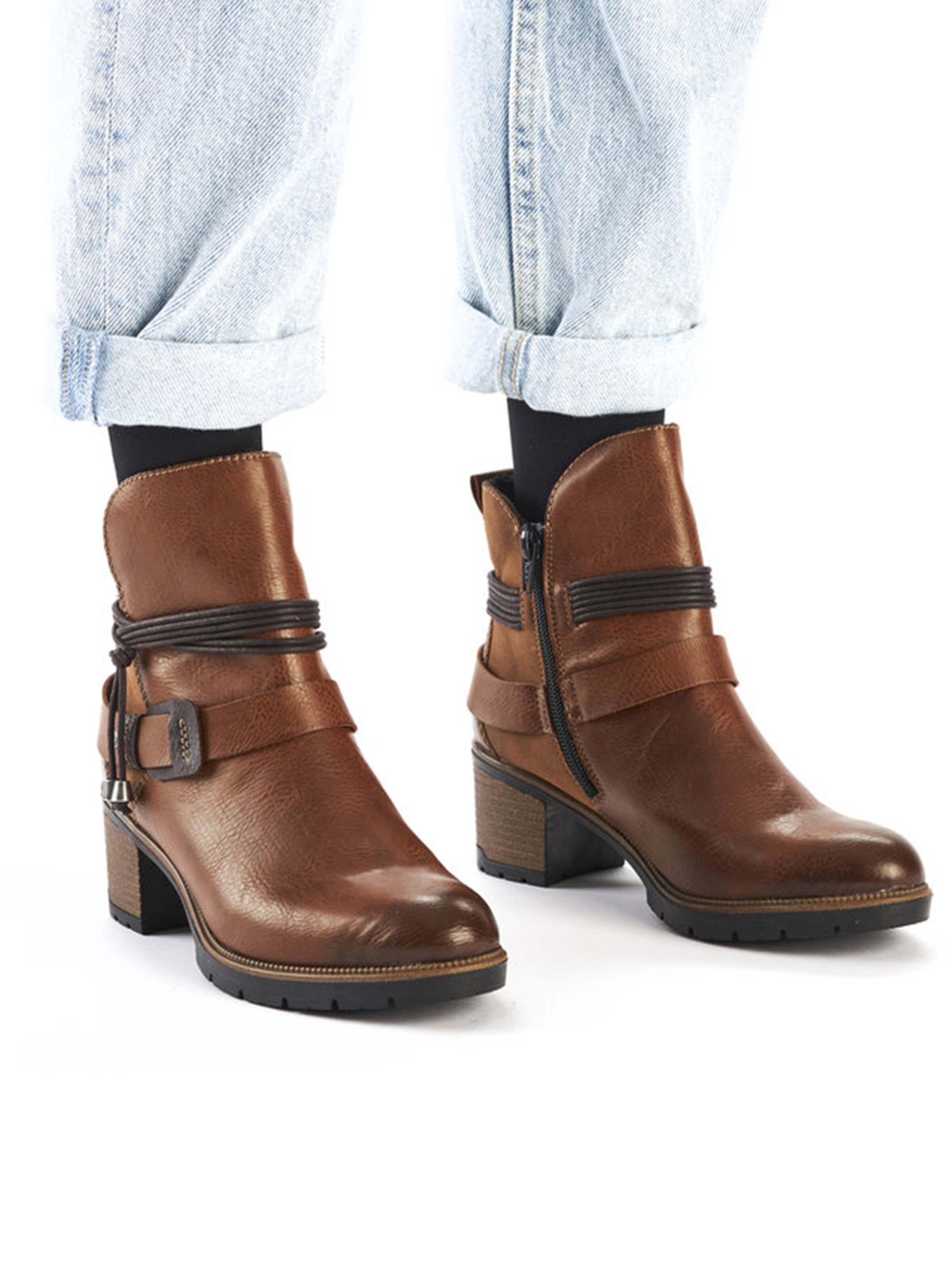 Rieker Ботинки в Коричневый