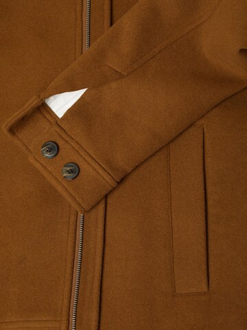 Veste mi-saison 'Filip' SELECTED en marron