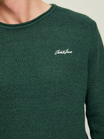 JACK & JONES Sweater 'JORPaul Tons' in Green