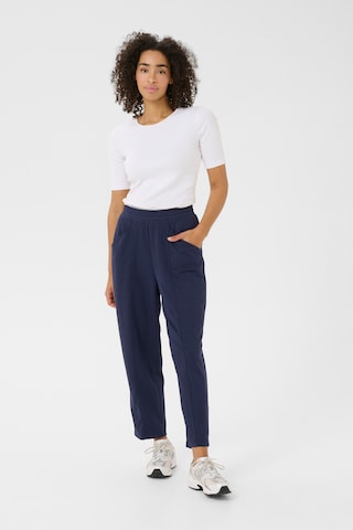 Kaffe Regular Trousers 'BPida' in Blue