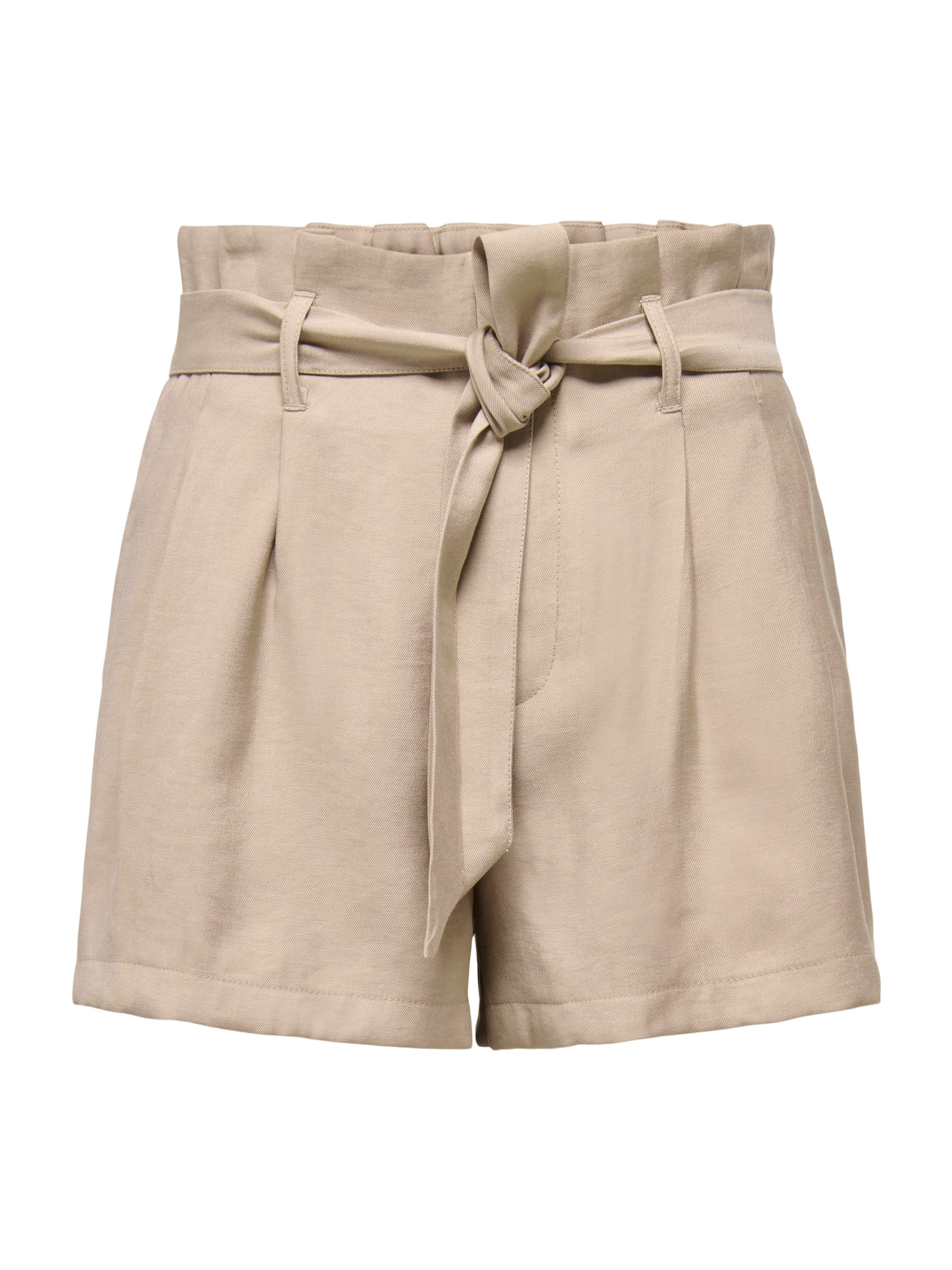 Pantalon à pince 'ONLLALIA' ONLY en beige : devant