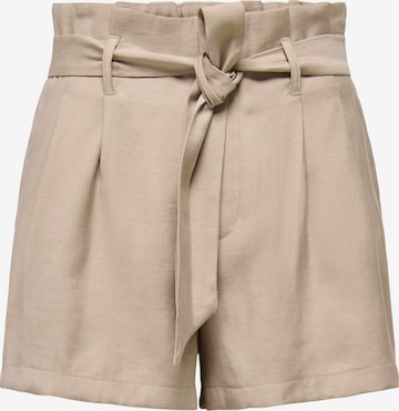 Pantalon à pince 'ONLLALIA' ONLY en beige : devant