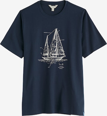 Seasalt Cornwall T-Shirt 'Midwatch' in Blau: Vorderseite