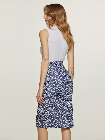 Top 'White Faux Wrap Sleeveless Top' de la conquista pe alb