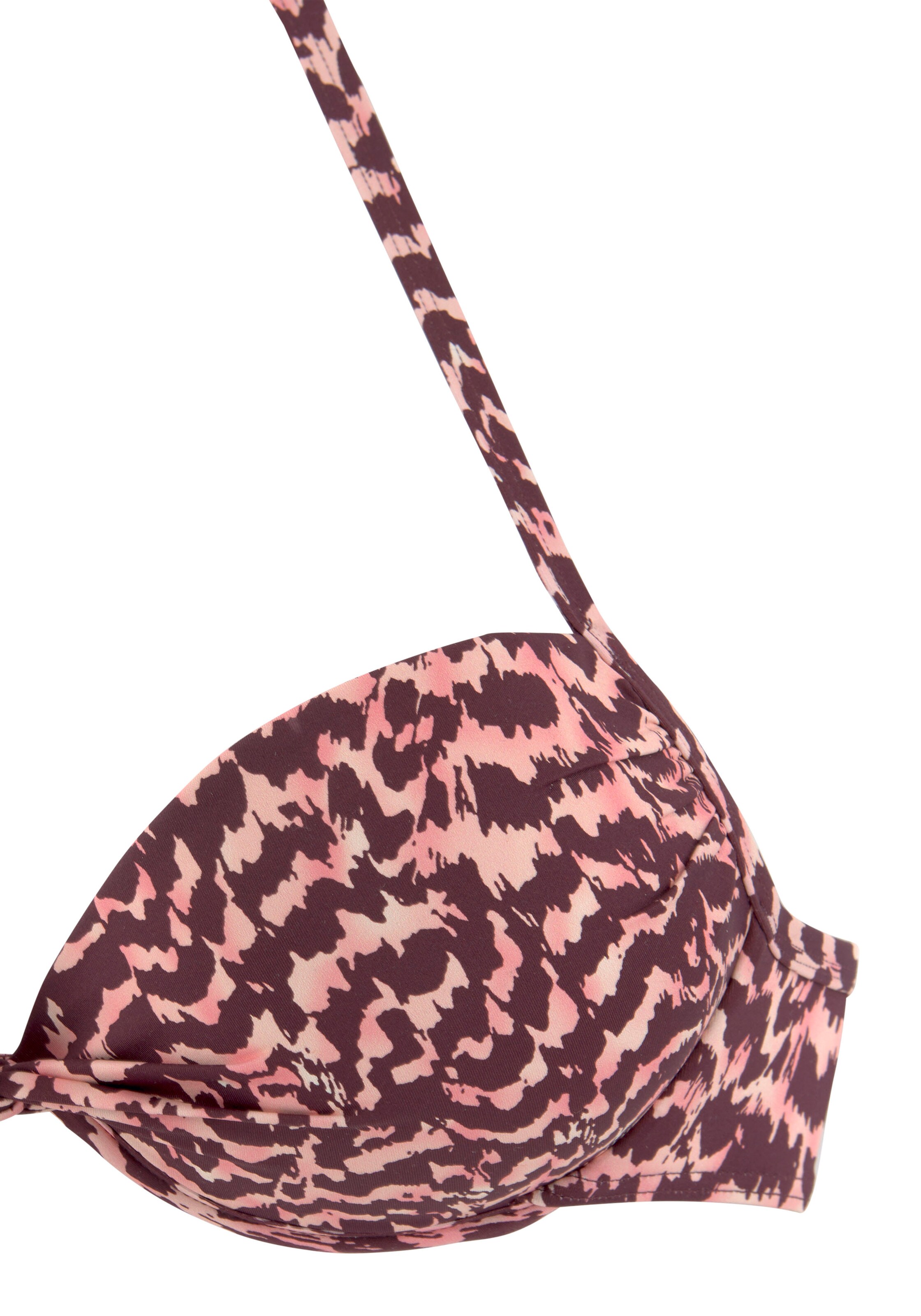 LASCANA Push-up Bikinitop in Rot