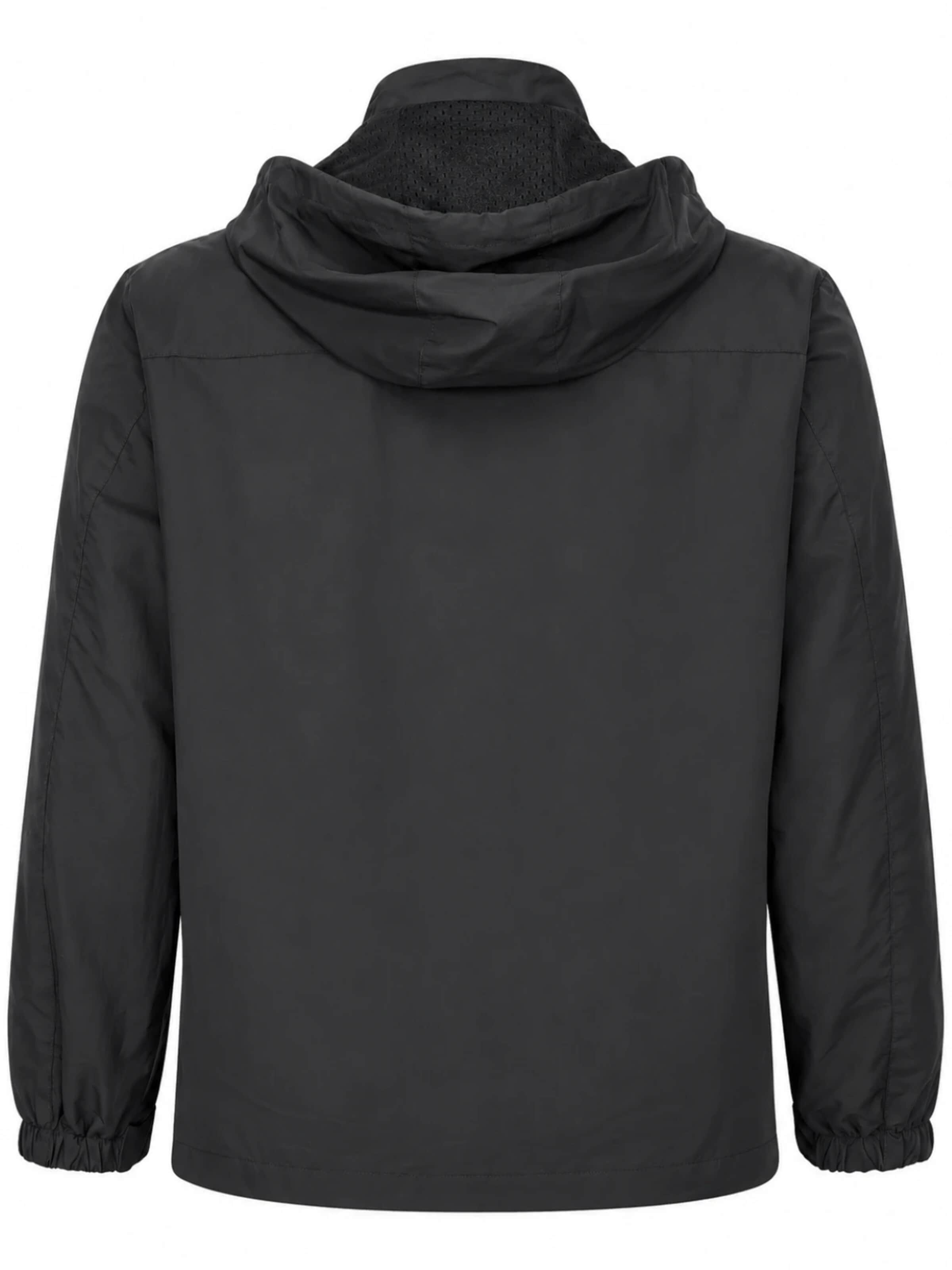 FALKENSTEJN Outdoor jacket 'Anorak' in Black