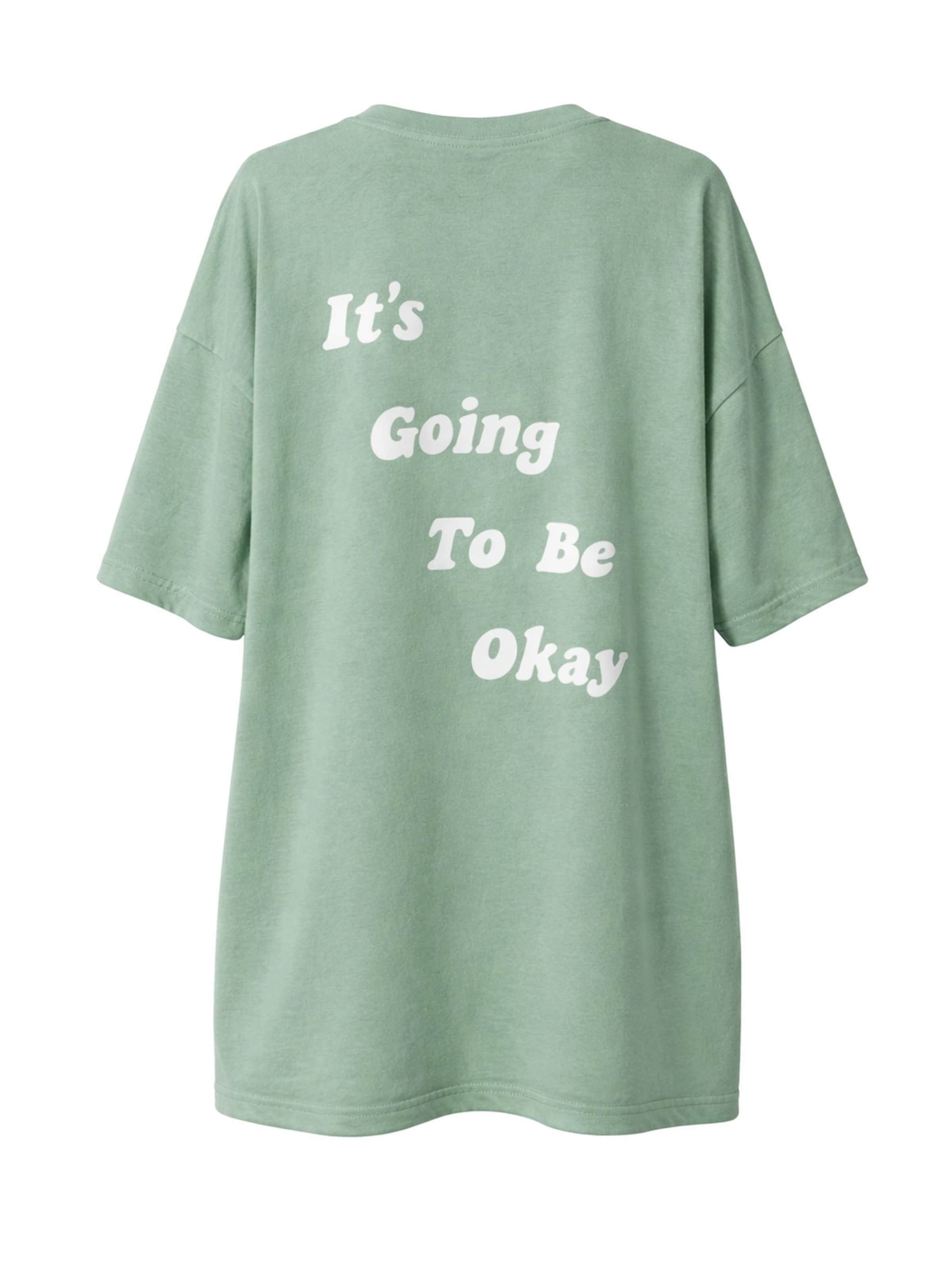 Worldclassca Oversizeshirt‌ in Grün: Vorderseite