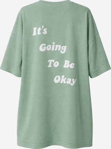 Worldclassca Oversizeshirt in Grün: Vorderseite