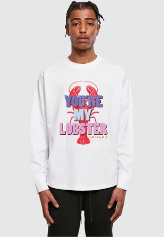 ABSOLUTE CULT Shirt 'Friends - My Lobster' in Weiß: predná strana