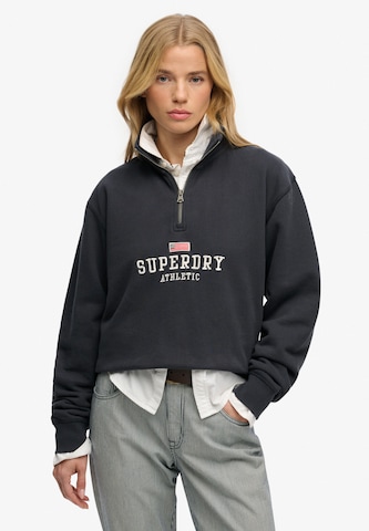 Sweat-shirt 'Essentials' Superdry & Co en bleu : devant