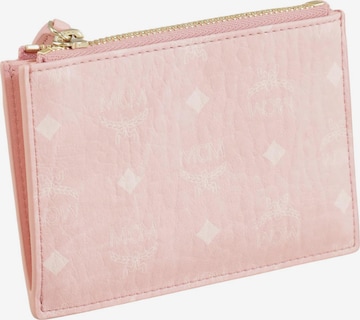 MCM Portemonnaie One Size in Pink: Vorderseite