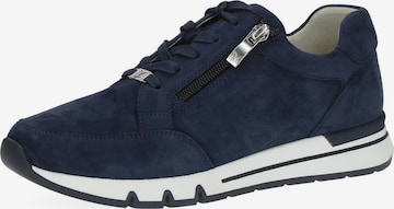 Chaussure de sport à lacets CAPRICE en bleu : devant