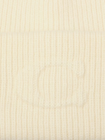 COACH - Gorros 'EMBOSSED C KNIT BEANIE' em branco