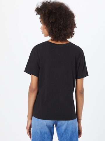 Tricou de la Tommy Jeans pe negru