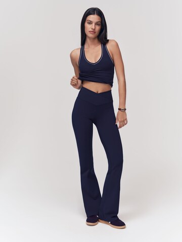 Osia Flared Leggings i blå