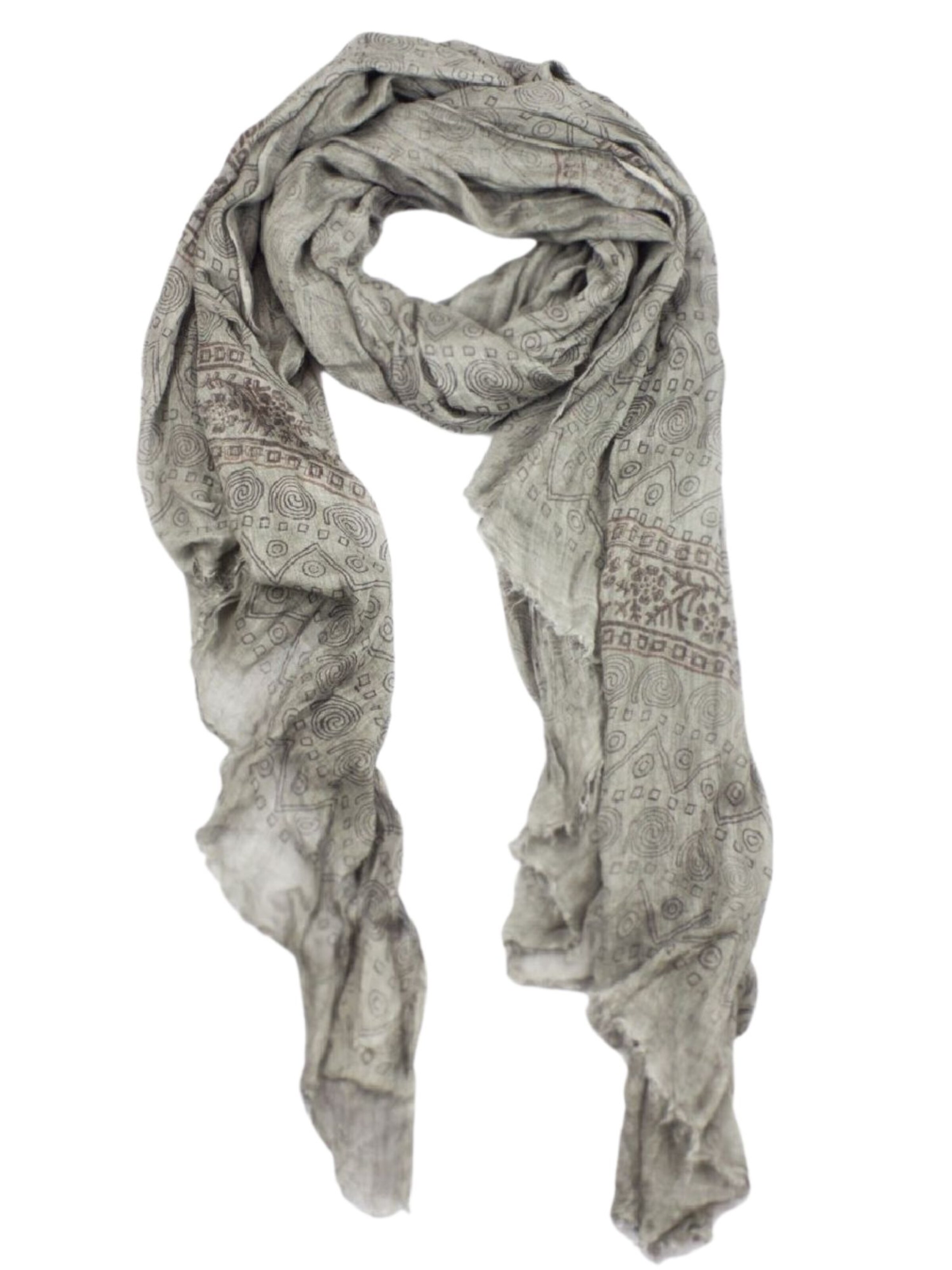 Sunsa Wrap 'Sunsa' in Grey: front