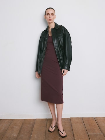 MANGOHaljina 'RAYO' - crvena boja: prednji dio