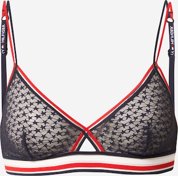 Tommy Hilfiger Underwear Triangle Bra in Blue: front