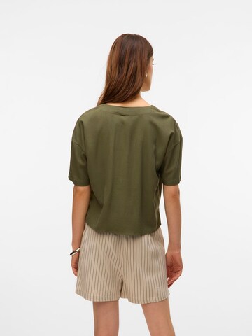 Chemisier 'VMJESMILO' VERO MODA en vert