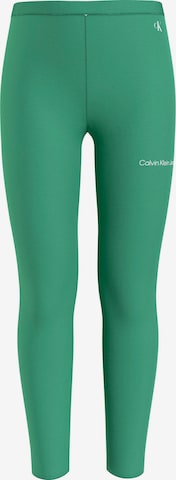 Calvin Klein Jeans Leggings i grønn: forside