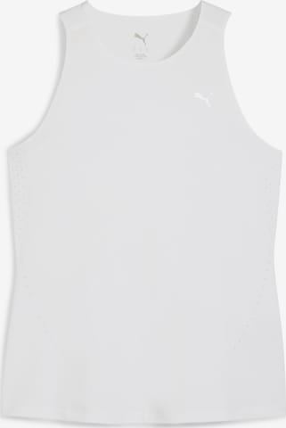 PUMA Sports top 'Run Cloudspun' in White: front