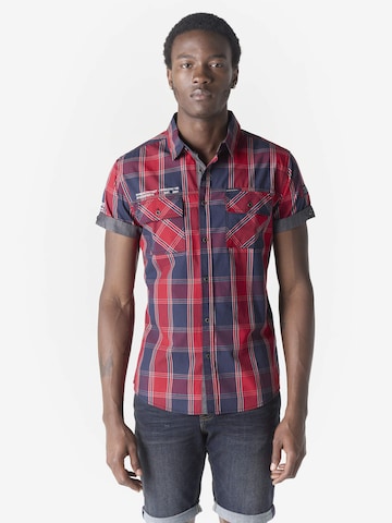 KOROSHI Regular Fit Skjorte i rød: forside