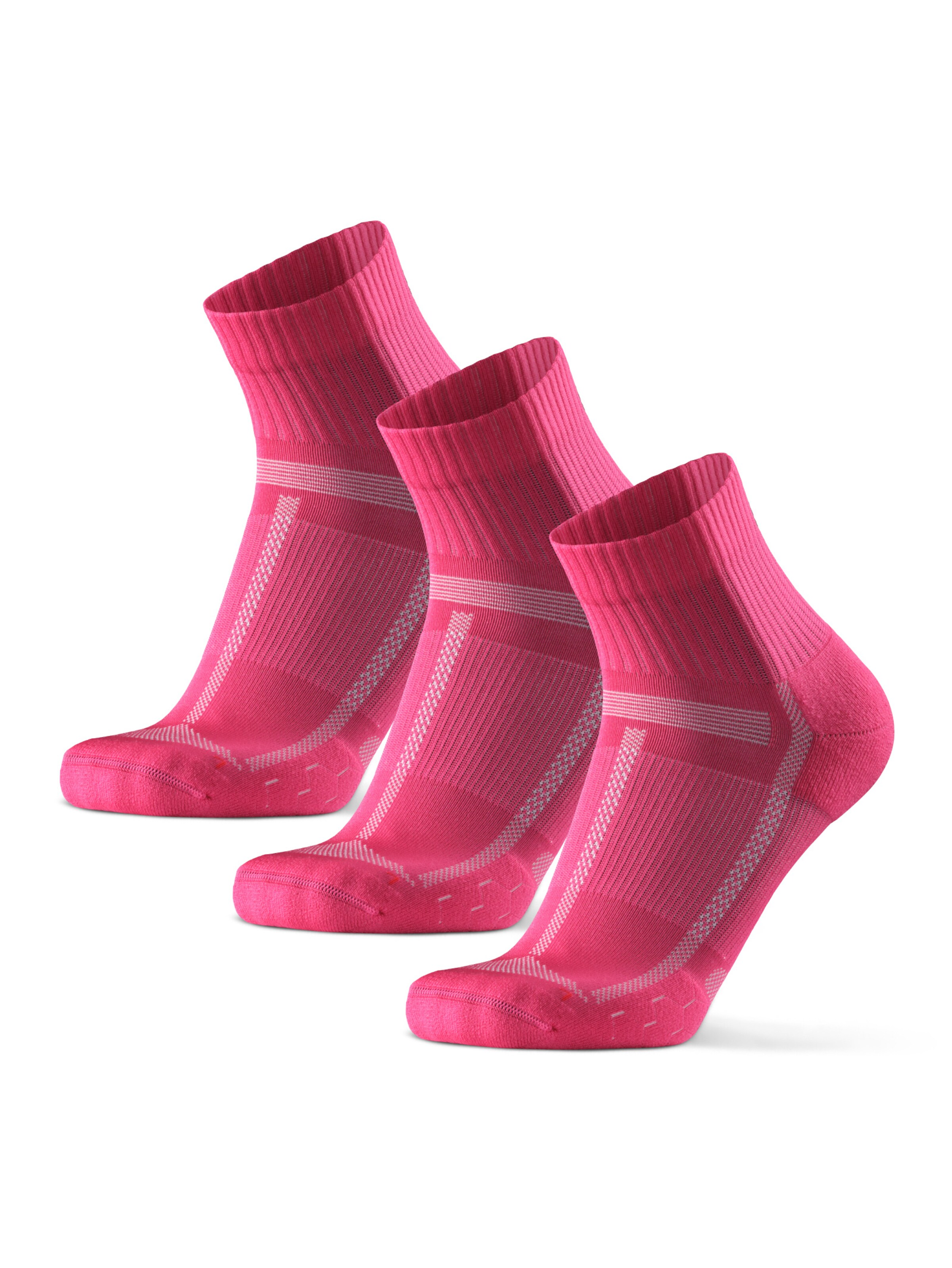 DANISH ENDURANCE Sportsocken 'Long Distance' in Pink: Vorderseite