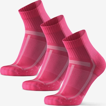 Chaussettes de sport 'Long Distance' DANISH ENDURANCE en rose : devant