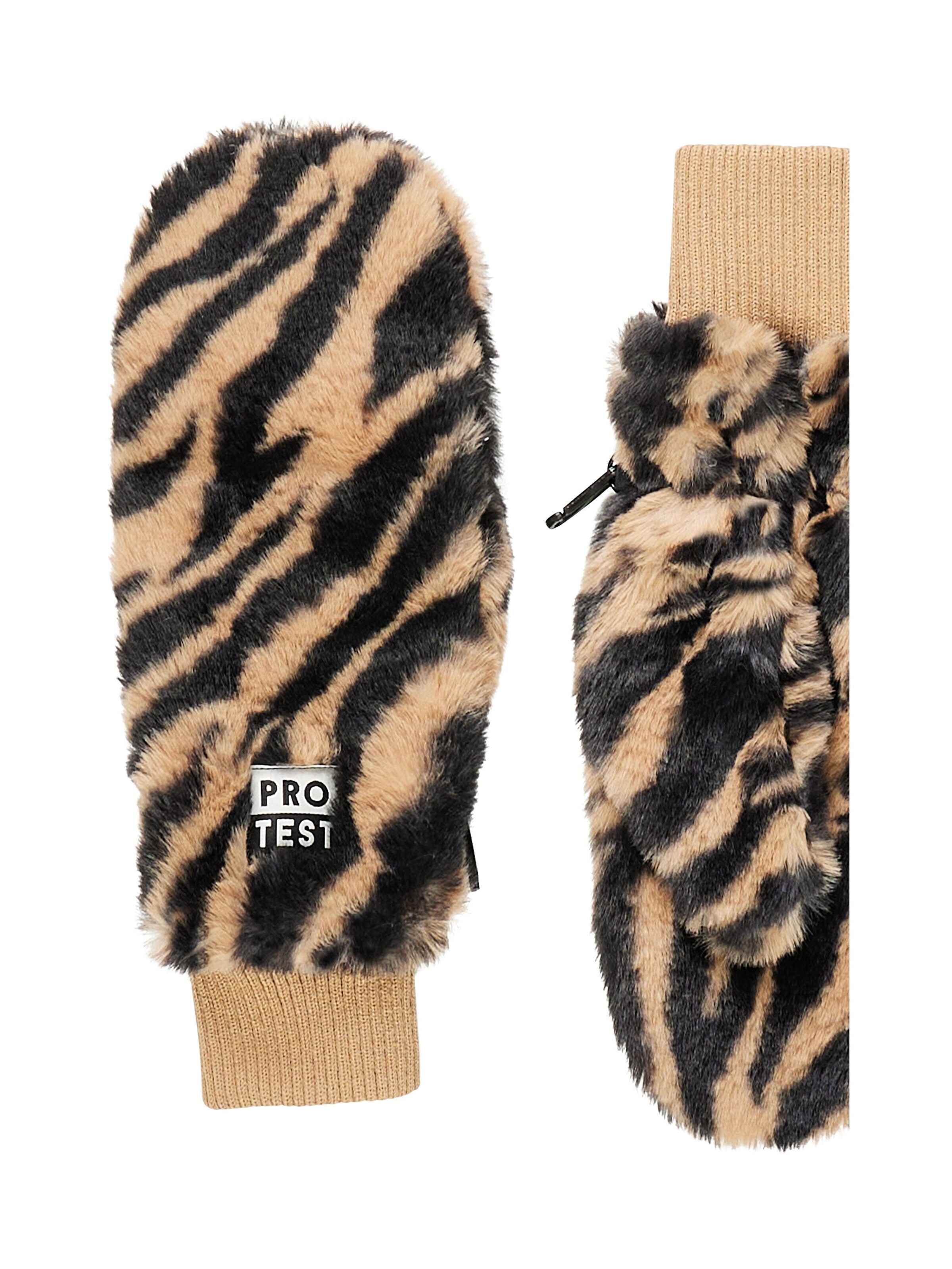 PROTEST Athletic Gloves 'PRTMarcy' in Brown