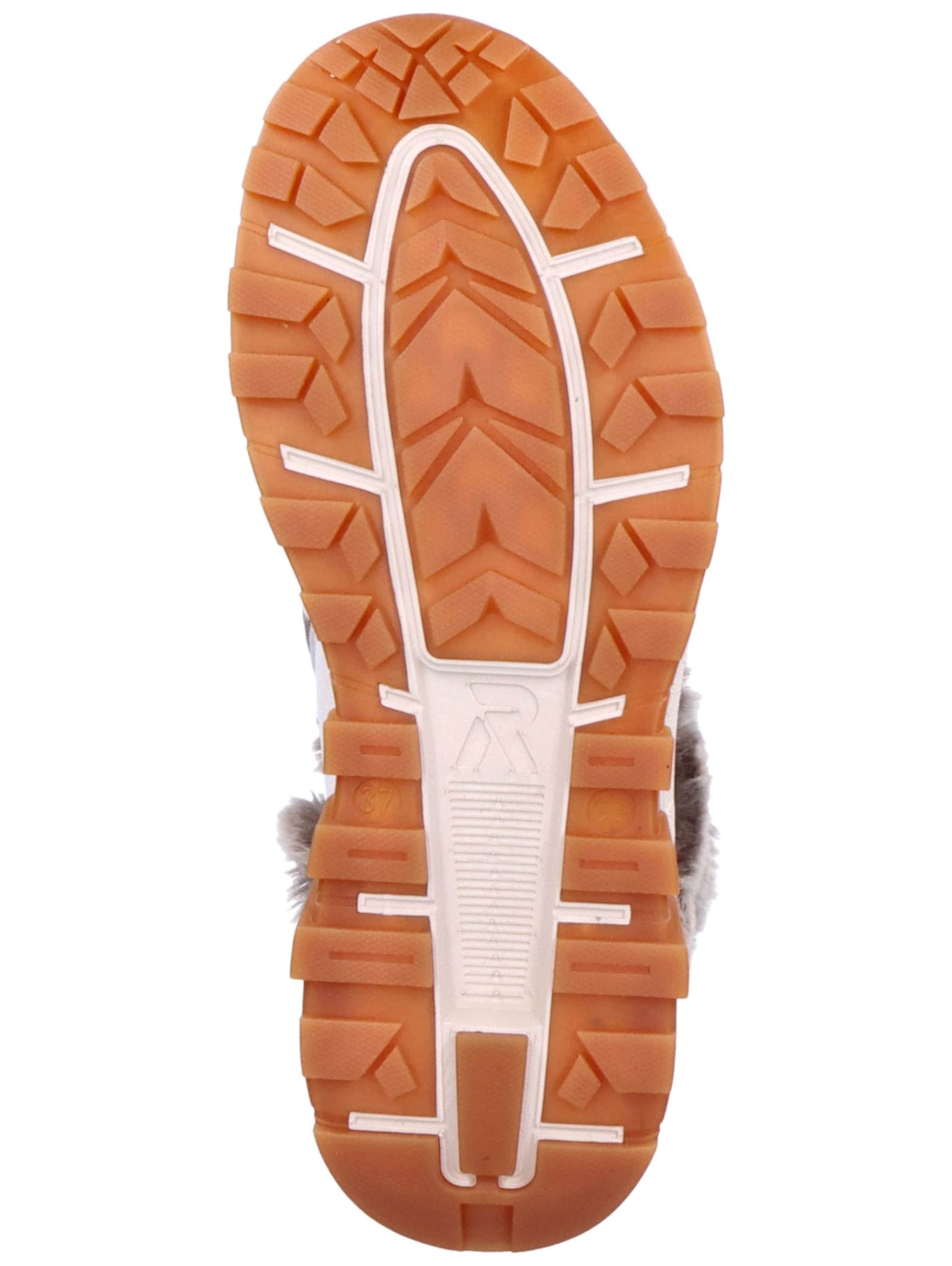 Ghete cu șireturi de la Rieker pe alb