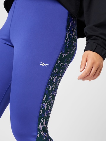 Reebok - Skinny Pantalón deportivo en lila