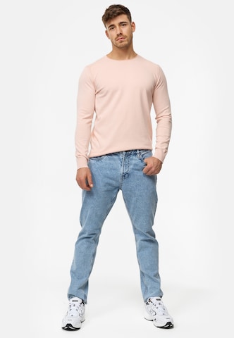 INDICODE JEANS Pullover 'Gamal' in Pink