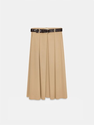 Dilvin Skirt in Beige: front