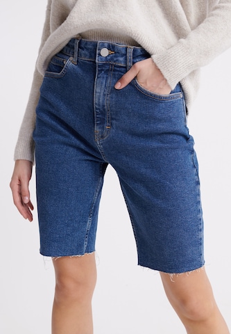 Superdry Slimfit Shorts 'Kari' in Blau: predná strana