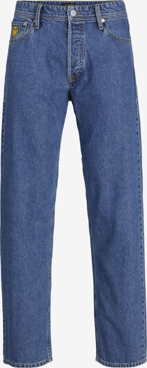 JACK & JONES Jeans 'EDDIE' in blue denim / gelb / schwarz, Produktansicht
