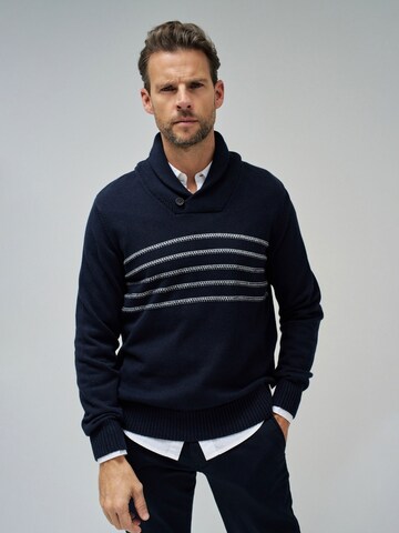 Salsa Jeans Sweater in Blue: front