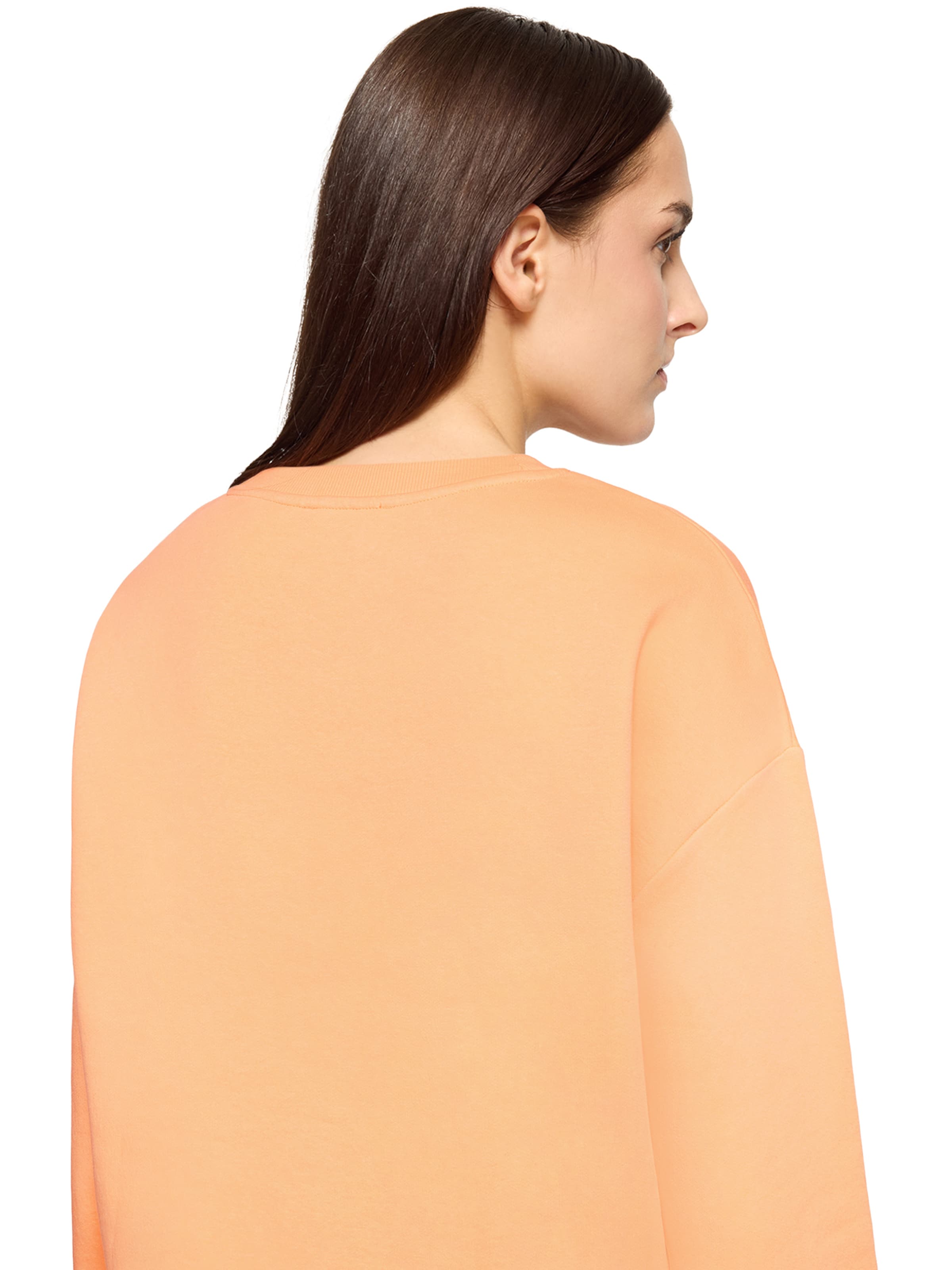 Cartoon Sweatshirt in Orange