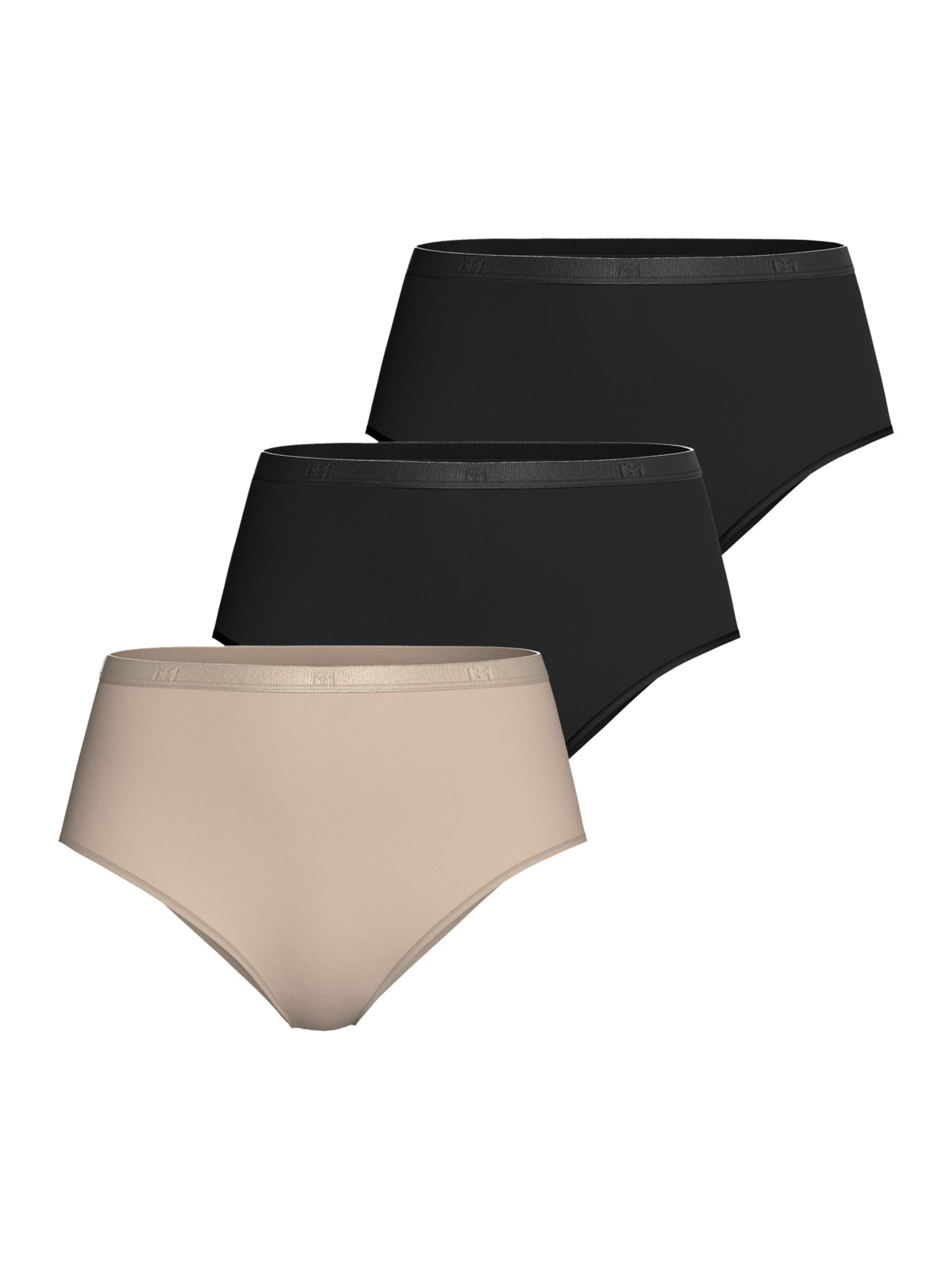 Slip IMPETUS en beige : devant