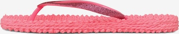 ILSE JACOBSEN Teenslipper 'CHEERFUL01' in Roze: voorkant