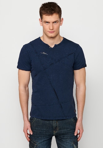 KOROSHI Shirt in Blue: front