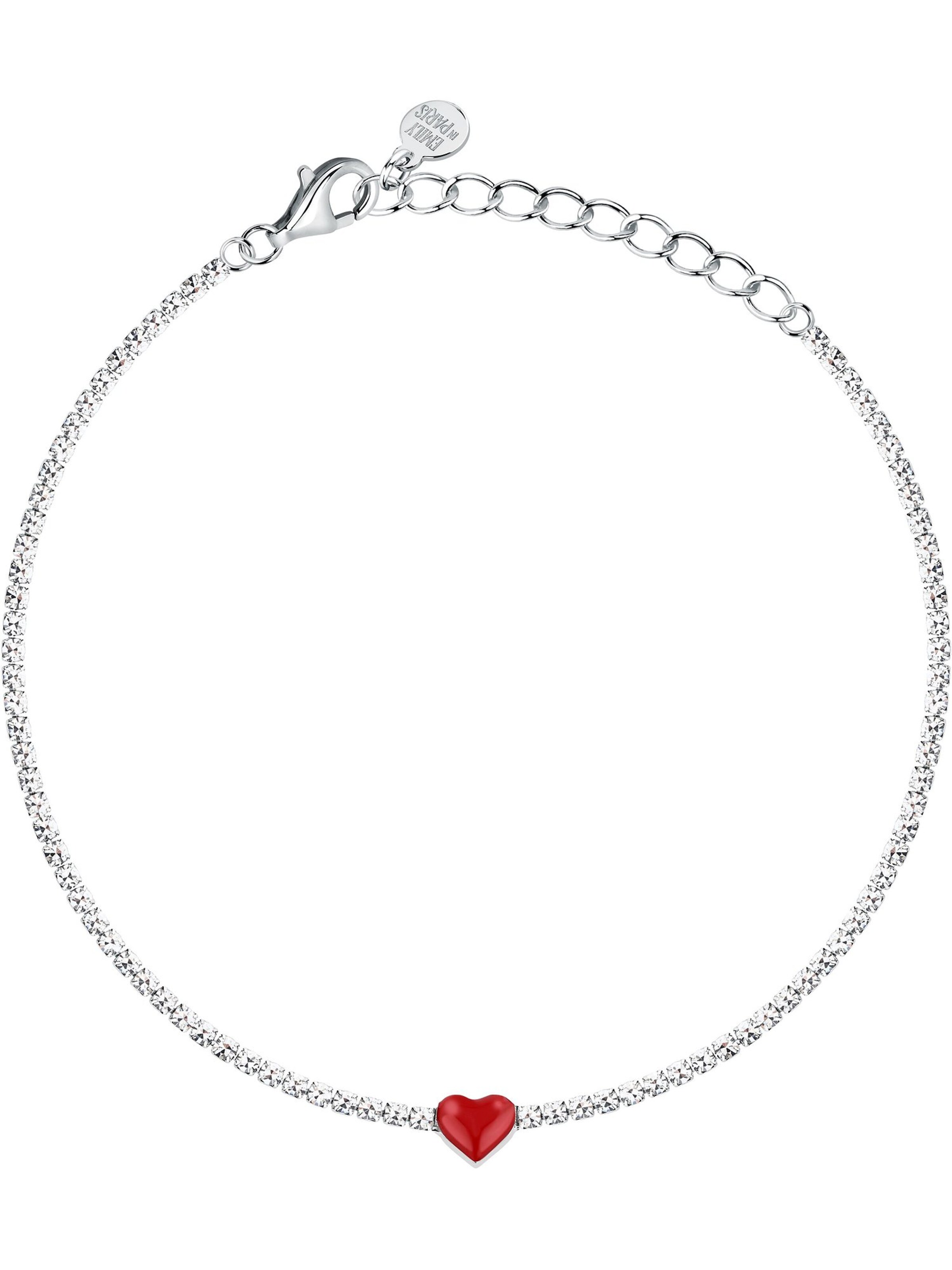 La Petite Story Armband in Rot: Vorderseite