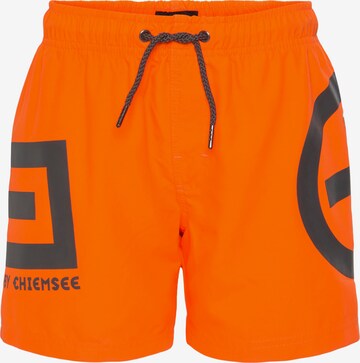 CHIEMSEE Regular Athletic Swimwear in Orange: front